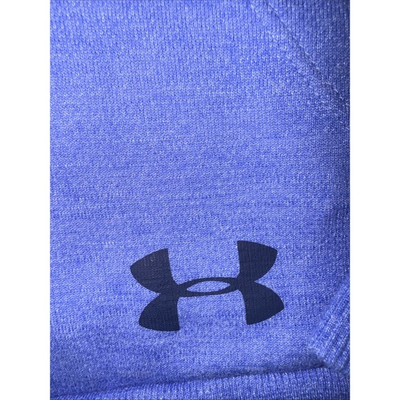 Under Armour Sweatshirt Girls S Purple Project Rock Full Zip Hoodie Pullover - Picture 4 of 6